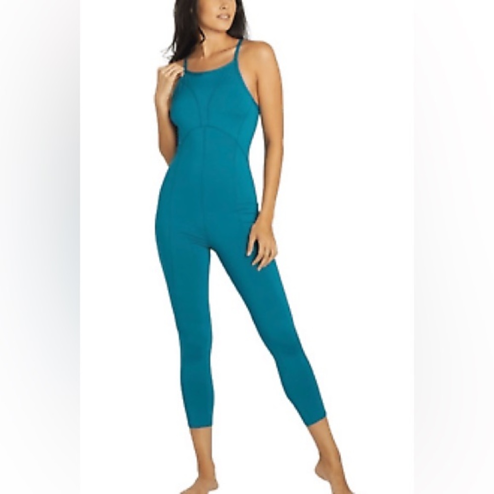 FP Movement by Free People Teal Jumpsuit